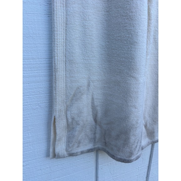 NWT Barefoot Dreams Knit Lounge Pants Cream High Rise Elastic Waist XS - Picture 6 of 7